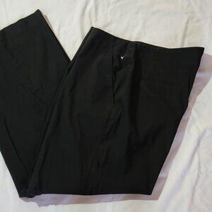 Chico's dress work pants sz 3 sz 16 black well loved